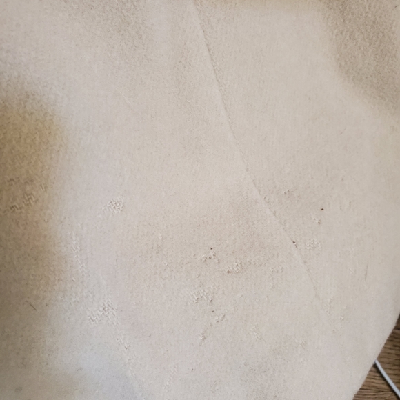 Cream fox trimmed maxi coat - Picture 7 of 7